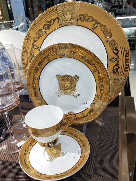 versace dinner plates|Versace dinnerware collection.